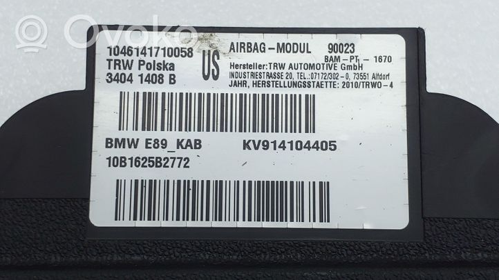 BMW Z4 E89 Poduszka powietrzna Airbag chroniąca kolana KV914104405