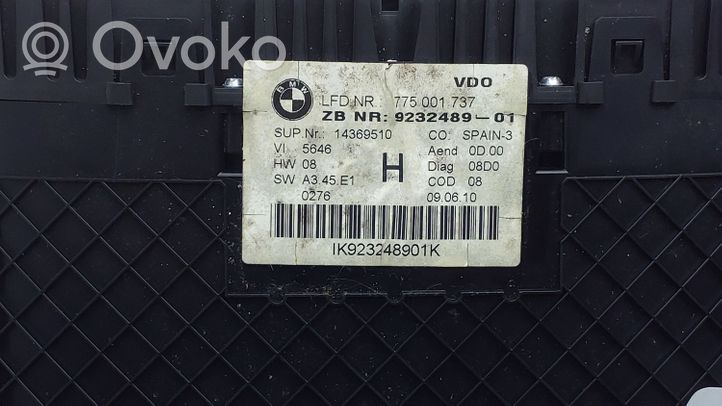 BMW Z4 E89 Tachimetro (quadro strumenti) 775001737