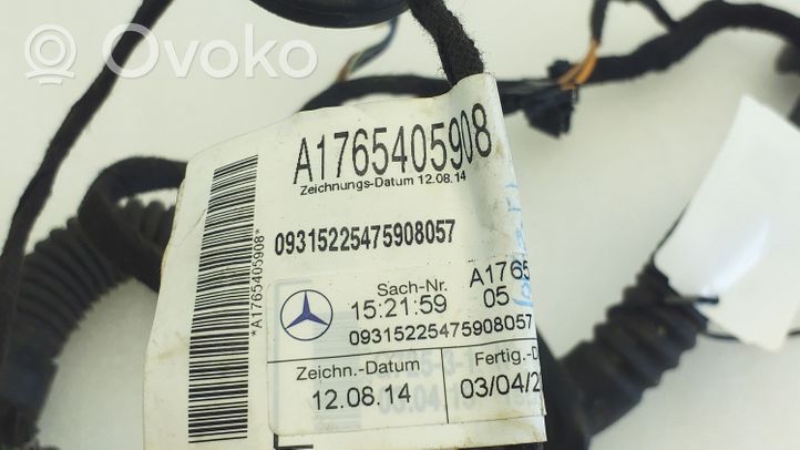 Mercedes-Benz A W176 Wiązka przewodów drzwi tylnych A1765405908