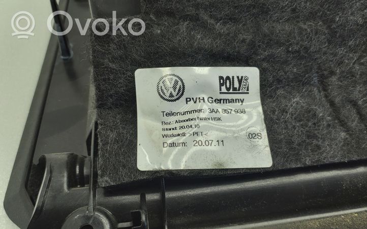 Volkswagen PASSAT B7 Schowek deski rozdzielczej / Komplet 3C1857097BC