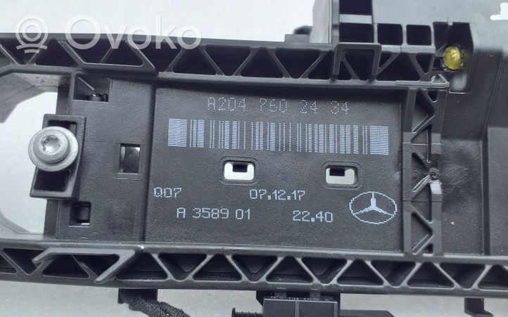 Mercedes-Benz ML W166 Maniglia esterna/staffa portiera posteriore A2047602434