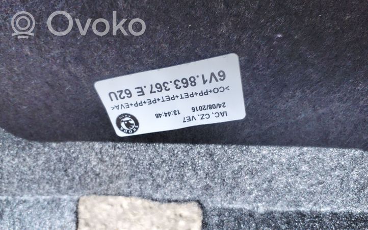 Skoda Fabia Mk3 (NJ) Sisäinen matto 6V1863367E
