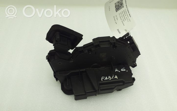 Skoda Fabia Mk3 (NJ) Zamek drzwi tylnych A6E5TA839016E