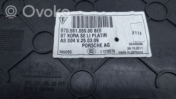 Porsche Panamera (970) Tavaratilan/takakontin alempi sivuverhoilu 97055105500