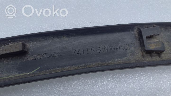 Honda CR-V Listwa / Nakładka na błotnik przedni 74115SWWA001