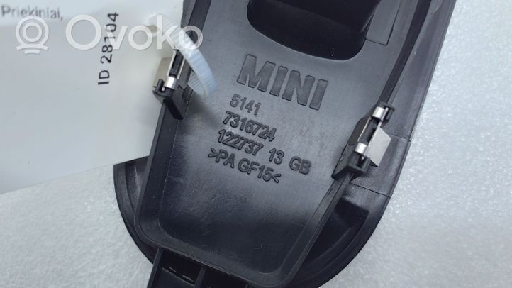 Mini One - Cooper F56 F55 Interrupteur commade lève-vitre 7316724
