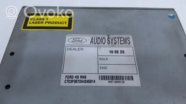 Ford Kuga I Unité principale radio / CD / DVD / GPS 9M5T18K931CB