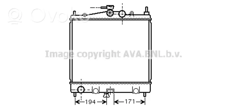 Nissan Micra Radiatore di raffreddamento 21410BH40A