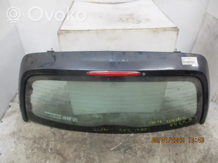 Renault Scenic I Rear windscreen/windshield window 7700354332