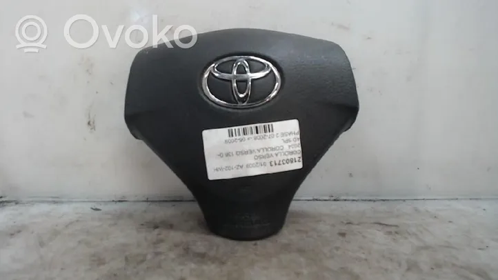 Toyota Corolla Verso E121 Ohjauspyörän turvatyyny 451300F010B0