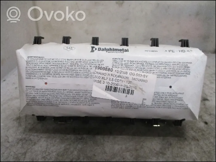 Opel Movano A Poduszka powietrzna Airbag pasażera 9109965