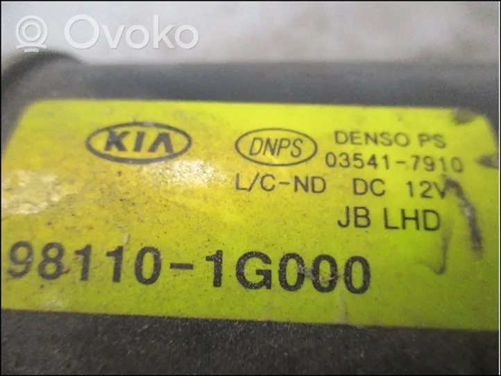 KIA Rio Mechanizm i silniczek wycieraczek szyby przedniej / czołowej 981101G000