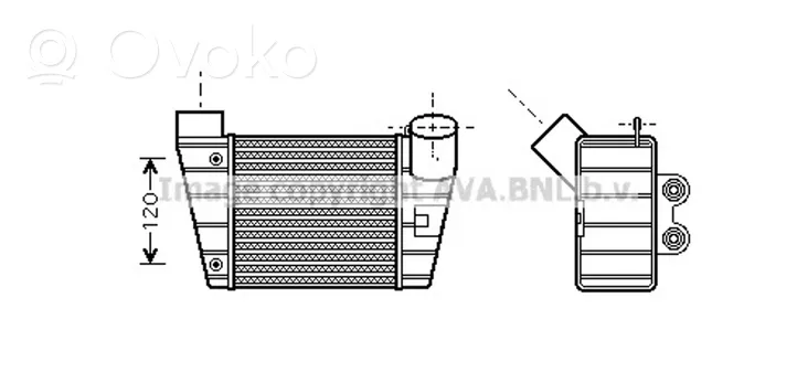 Audi TT Mk1 Radiatore intercooler 8L9145806B