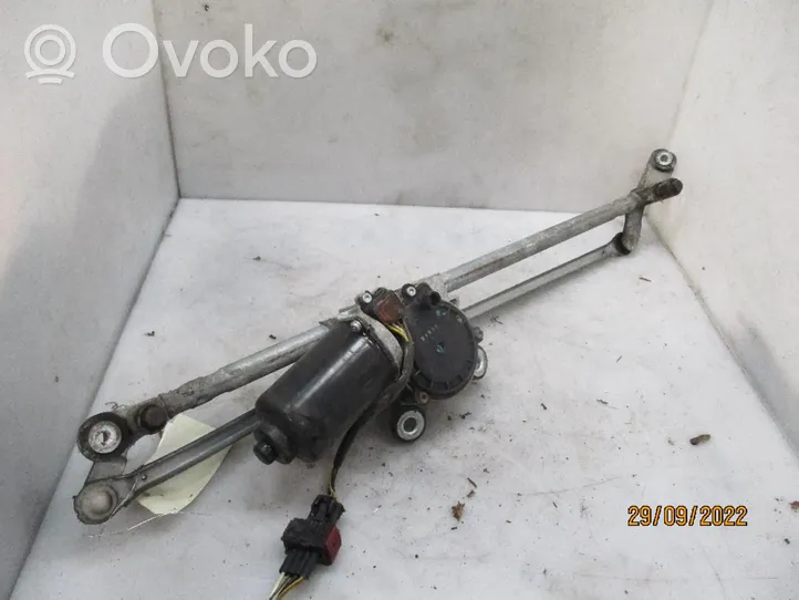 Saab 9-3 Ver2 Mechanizm i silniczek wycieraczek szyby przedniej / czołowej 12757153