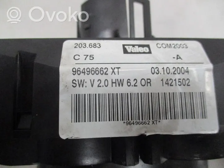 Citroen C5 Interrupteur d’éclairage 96496662XT