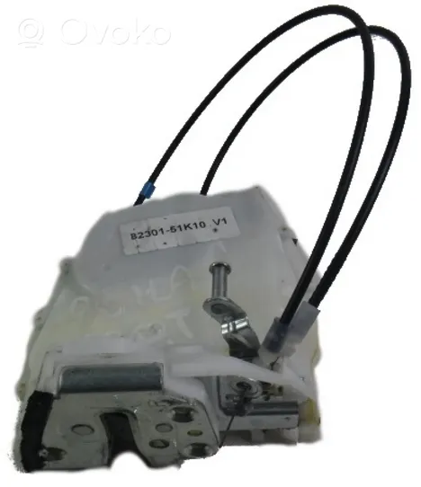 Opel Agila B Front door lock 3244493