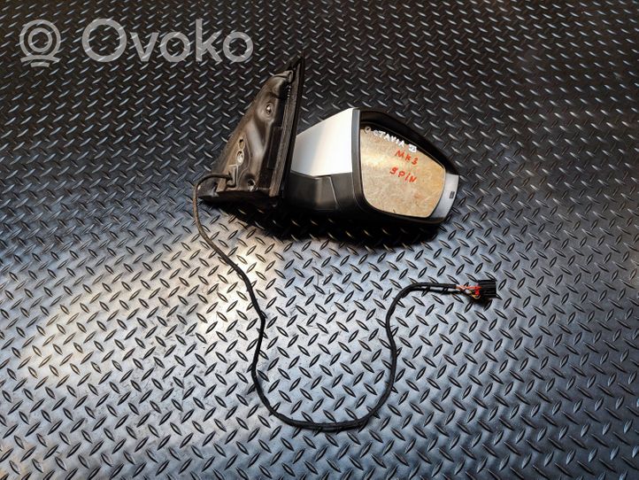 Skoda Octavia Mk3 (5E) Front door electric wing mirror 5E0857934