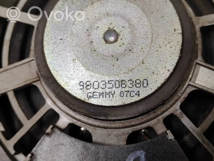 Peugeot 308 Głośnik drzwi tylnych 9803506380