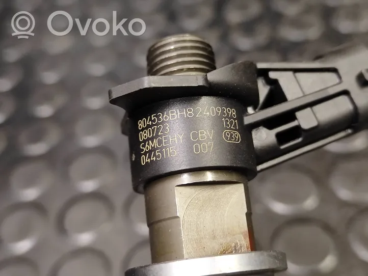 Nissan Qashqai Injecteur de carburant 0445115007