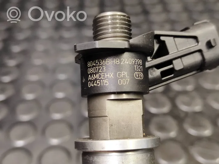 Nissan Qashqai Injecteur de carburant 0445115007