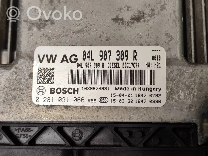 Volkswagen PASSAT B8 Dzinēja vadības bloks 04L907309R