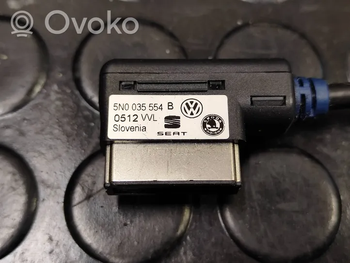 Audi Q5 SQ5 Prise interface port USB auxiliaire, adaptateur iPod 5N0035554B