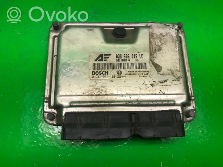 Volkswagen Sharan Engine control unit/module ECU 038906019LE