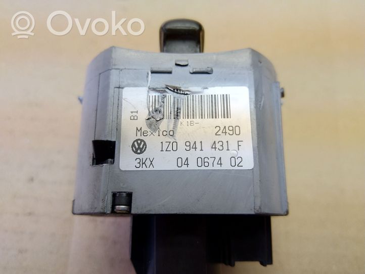 Skoda Octavia Mk2 (1Z) Interrupteur d’éclairage 1Z0941431F