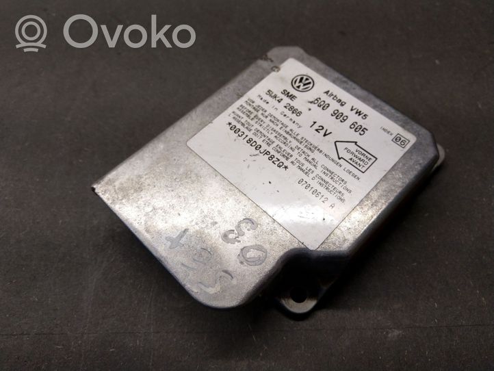 Seat Alhambra (Mk1) Airbag control unit/module 6Q0909605