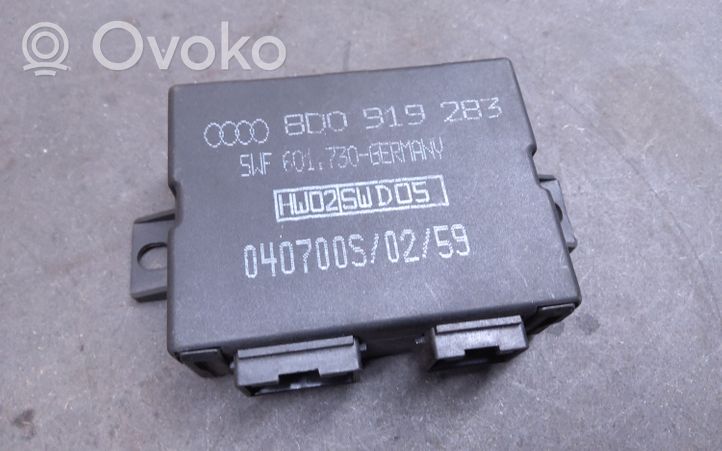 Audi A4 S4 B5 8D Unité de commande, module PDC aide au stationnement 8D0919283