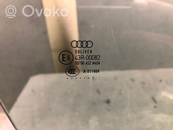 Audi A5 8T 8F Etuoven ikkunalasi, neliovinen malli 43R00082