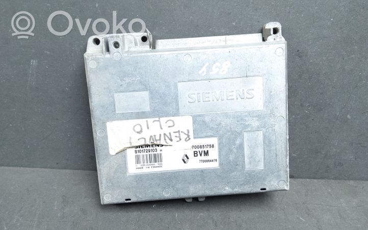 Renault Clio II Komputer / Sterownik ECU silnika S101729103H