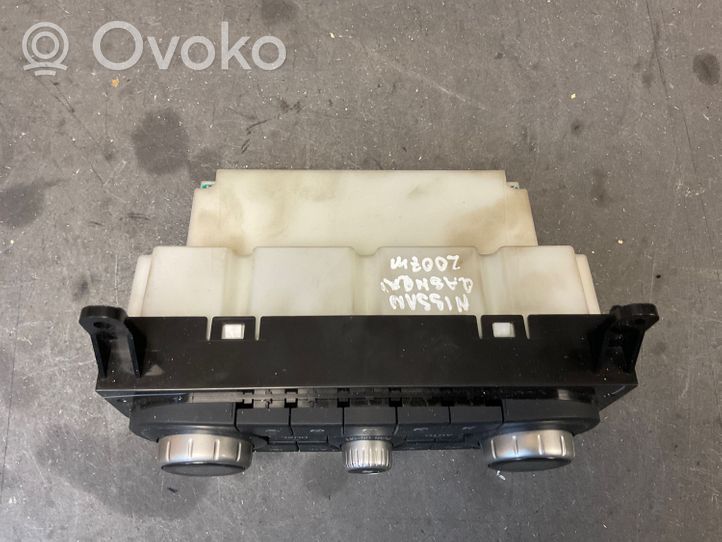 Nissan Qashqai Gaisa kondicioniera / klimata kontroles / salona apsildes vadības bloks (salonā) 27500JD40B