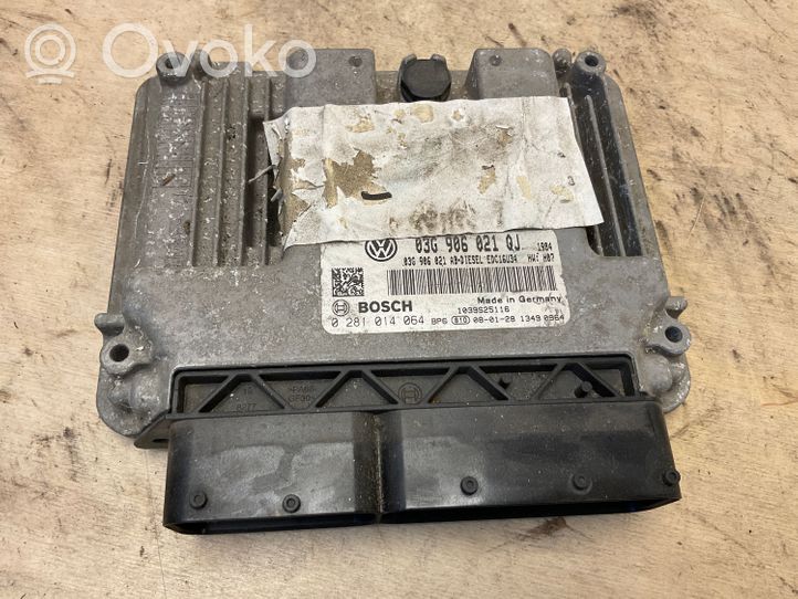 Volkswagen Golf V Komputer / Sterownik ECU silnika 03G906021QJ