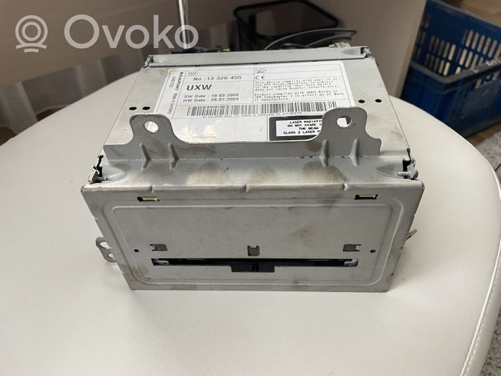 Opel Insignia A Radio/CD/DVD/GPS-pääyksikkö 344831230