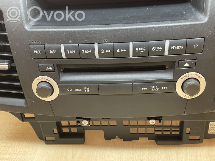 Mitsubishi Lancer X Radio/CD/DVD/GPS-pääyksikkö 8002A378XA