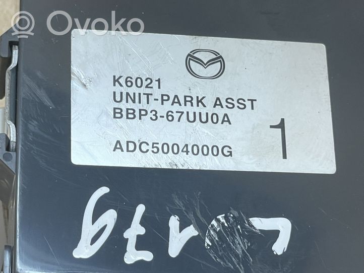 Mazda 3 II Pysäköintitutkan (PCD) ohjainlaite/moduuli BBP367UU0A