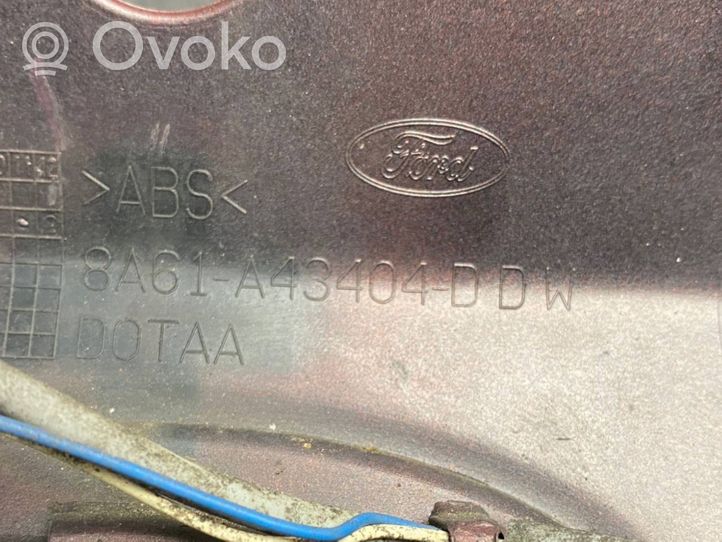 Ford Fiesta Trunk door license plate light bar 8A61A43404D