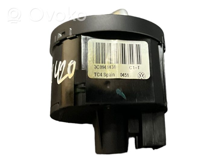 Volkswagen PASSAT B7 Light switch 3C8941431