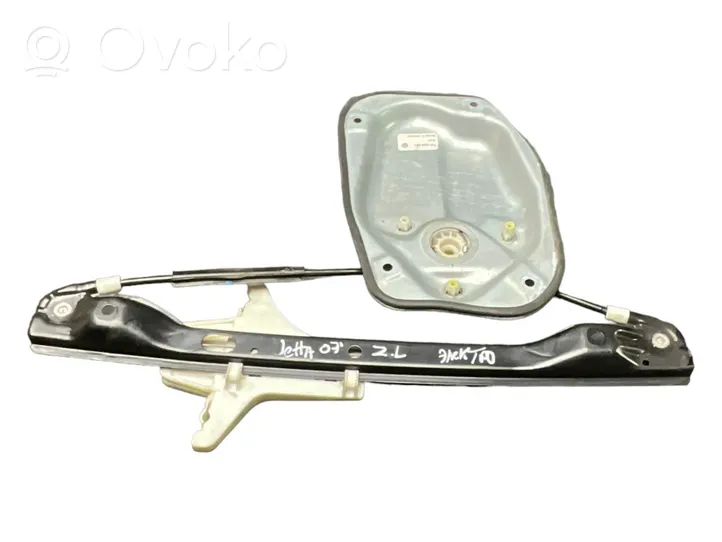 Volkswagen Jetta V Rear window lifting mechanism without motor 994857108