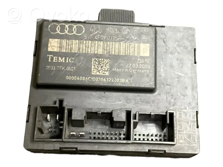 Audi A6 S6 C6 4F Durų elektronikos valdymo blokas 4F0959795F