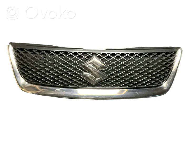 Suzuki Grand Vitara II Grille calandre supérieure de pare-chocs avant 7174365J0