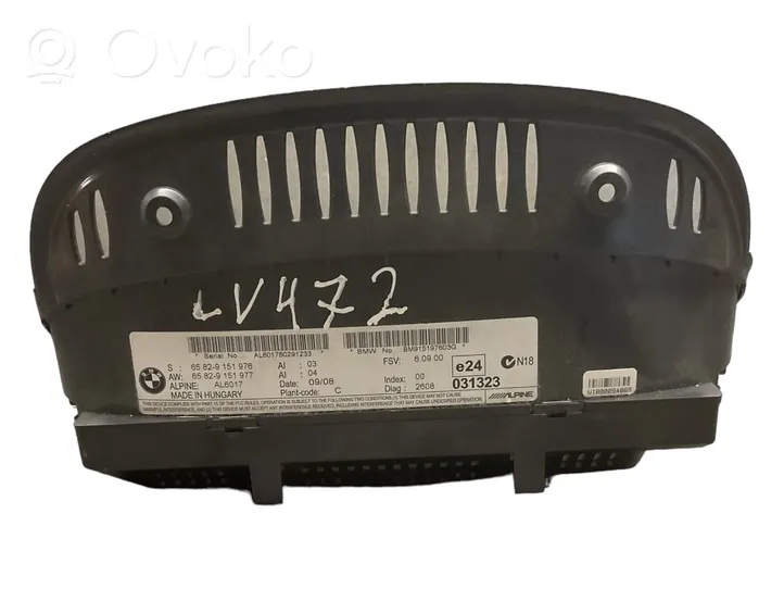 BMW 3 E90 E91 Monitor / wyświetlacz / ekran 65829151976