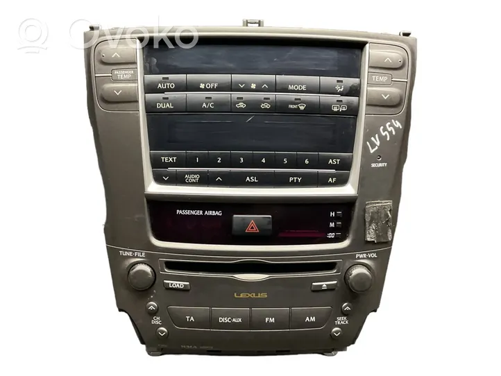 Lexus IS 220D-250-350 Panel / Radioodtwarzacz CD/DVD/GPS 8612053370