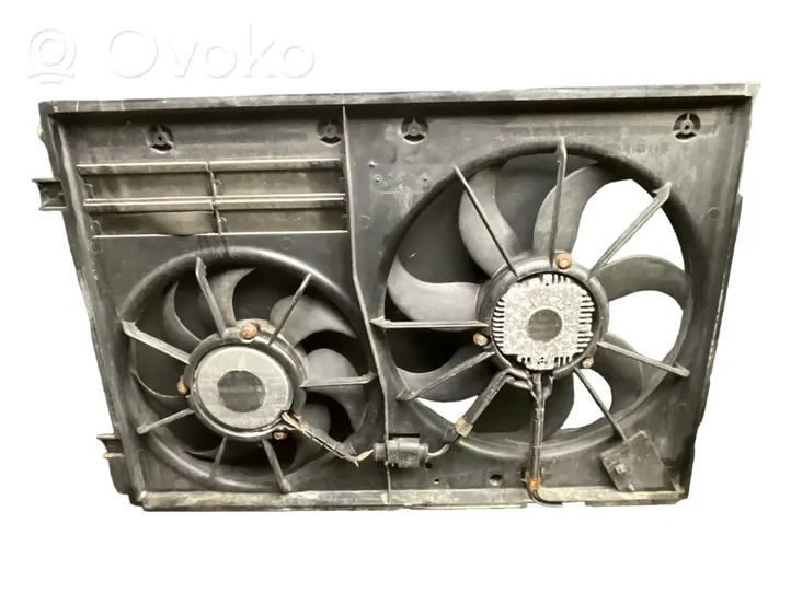 Volkswagen Golf V Electric radiator cooling fan 1K0121207AD