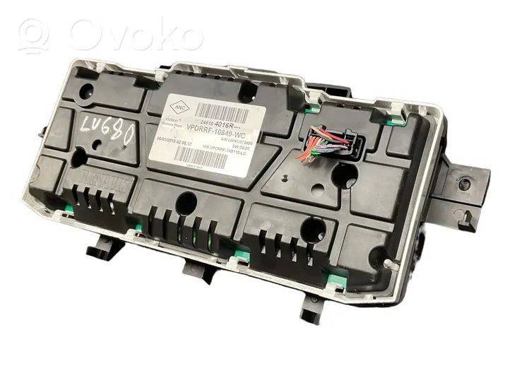 Renault Captur Compteur de vitesse tableau de bord 248104016R