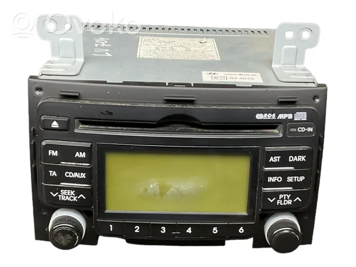 Hyundai i30 Panel / Radioodtwarzacz CD/DVD/GPS E11034070
