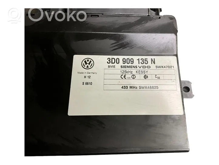 Volkswagen Touareg I Centralina/modulo keyless go 3D0909135N