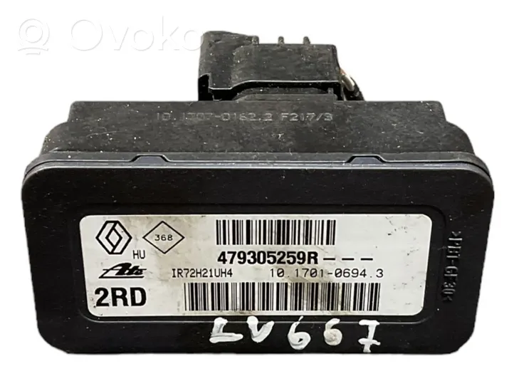 Renault Megane III ESP (elektroniskās stabilitātes programmas) sensors (paātrinājuma sensors) 479305259R