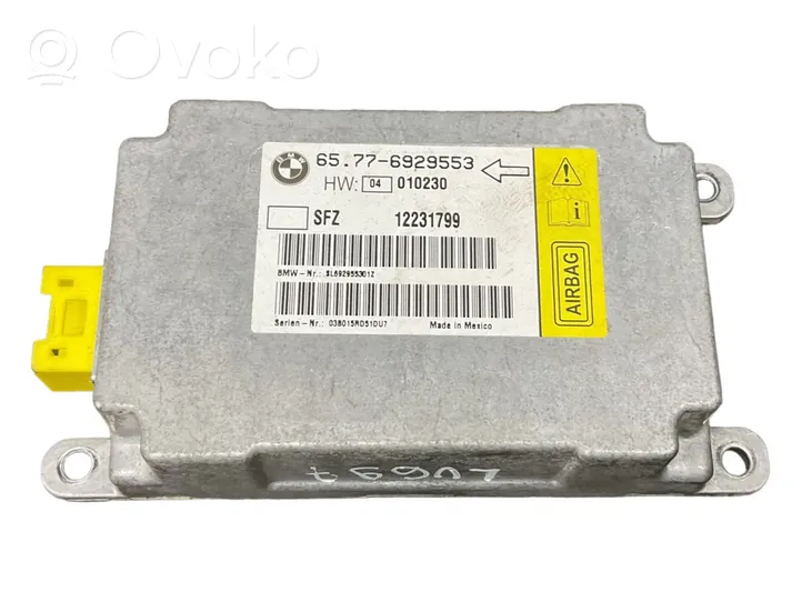 BMW 7 E65 E66 Module de contrôle airbag 65776929553